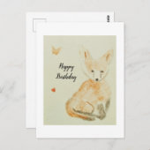 Postkarte Fuchs Briefkaart (Voorkant / Achterkant)