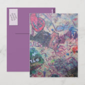Postkarte - Grafitti Briefkaart (Voorkant / Achterkant)