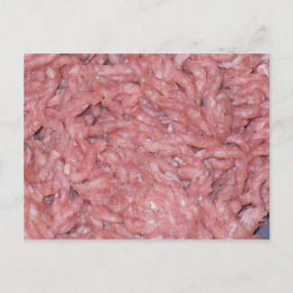 Postkarte "Hackfleisch" Briefkaart