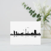 Postkarte Hamburg Skyline Briefkaart (Staand voorkant)