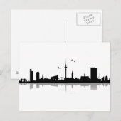 Postkarte Hamburg Skyline Briefkaart (Voorkant / Achterkant)