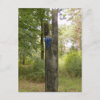 Postkarte - hoch oben briefkaart