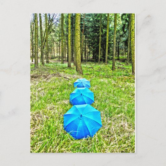 Postkarte - in Reih und Glied Briefkaart (Voorkant)