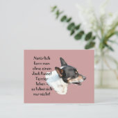 Postkarte "Jack Russel Terrier" Briefkaart (Staand voorkant)
