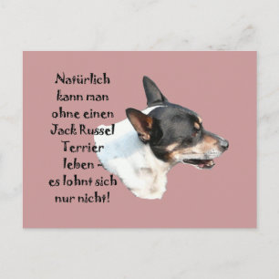 Postkarte "Jack Russel Terrier" Briefkaart