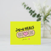 Postkarte Jesus heilt auch heute - auch Dich Briefkaart (Staand voorkant)