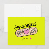 Postkarte Jesus heilt auch heute - auch Dich Briefkaart (Voorkant / Achterkant)