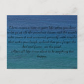 Postkarte mit Spruch Briefkaart (Voorkant)