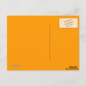 Postkarte - Oranje Blume Briefkaart (Achterkant)