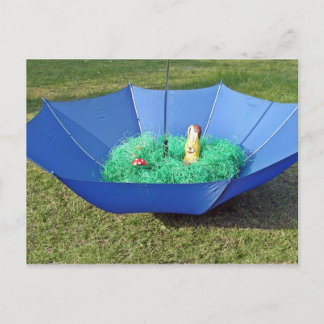 Postkarte - Osternest Briefkaart