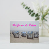 Postkarte Ostsee Briefkaart (Staand voorkant)