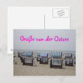 Postkarte Ostsee Briefkaart (Voorkant / Achterkant)