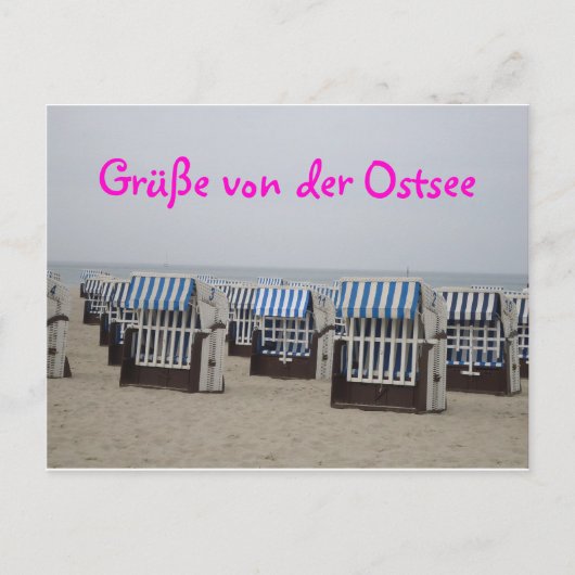 Postkarte Ostsee Briefkaart (Voorkant)