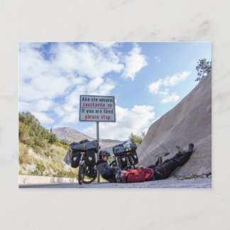 Postkarte - please stop briefkaart