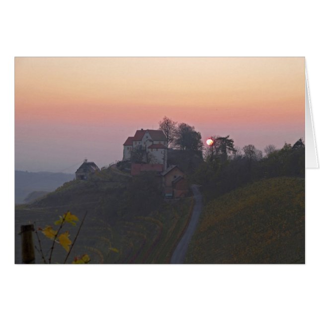 Postkarte Schloss Staufenberg (Voorkant Horizontaal)