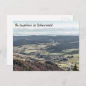 Postkarte Schwarzwald Briefkaart (Voorkant / Achterkant)