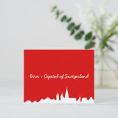 Postkarte Skyline Bern Briefkaart (Staand voorkant)