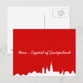 Postkarte Skyline Bern Briefkaart (Voorkant / Achterkant)