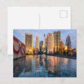 Postkarte Skyline Frankfurt am Main Briefkaart (Voorkant / Achterkant)