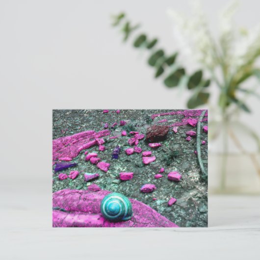 Postkarte "SnailShell" Briefkaart (Staand voorkant)