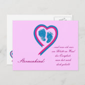 Postkarte Sternenkind Briefkaart (Voorkant / Achterkant)