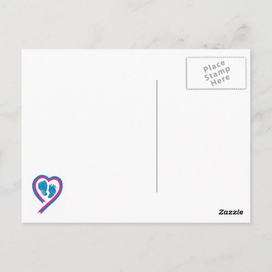 Postkarte Sternenkind Briefkaart (Achterkant)