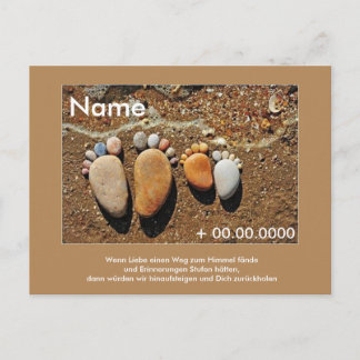 Postkarte Sternenkind Briefkaart