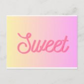Postkarte - "Sweet" Briefkaart (Voorkant)