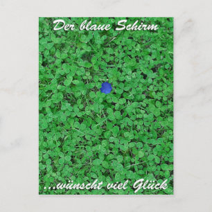 Postkarte - Viel Glück Briefkaart