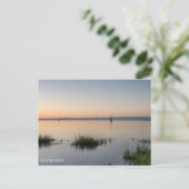 Postkarte vom Bodensee mit Alpen Briefkaart (Staand voorkant)