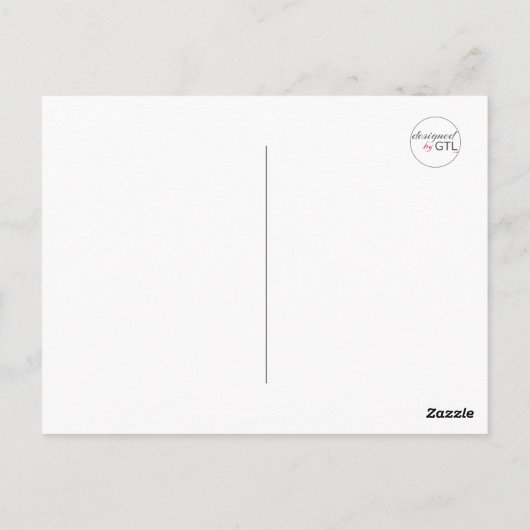 Postkarte Weihnachten Elch Briefkaart (Achterkant)