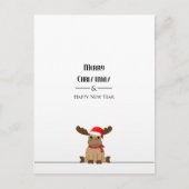 Postkarte Weihnachten Elch Briefkaart (Voorkant)