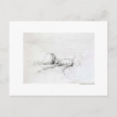 Postkarte Zeichnung Bleistift Hannover Landschaft Briefkaart (Voorkant)