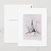 Postkarte Zeichnung Bleistift Hannover Landschaft Briefkaart (Voorkant / Achterkant)