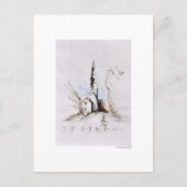 Postkarte Zeichnung Bleistift Hannover Landschaft Briefkaart (Voorkant)