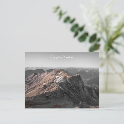 Postkarte Zugspitze  Briefkaart (Staand voorkant)