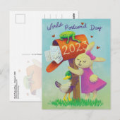 Postknuffels (Werelddag van het Briefkaart 2023) (Voorkant / Achterkant)