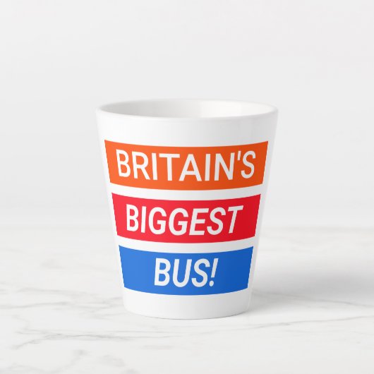 postkoets-Mok Latte Mok (Voorkant)