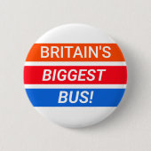 postkoetspas ronde button 5,7 cm (Voorkant)