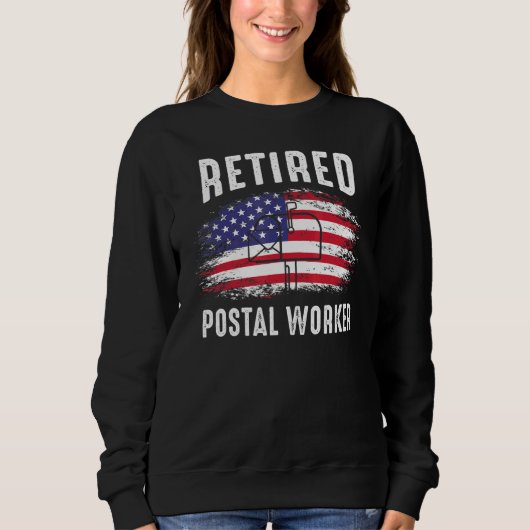 Postkostuum in ruste Postal Worker Mail Carrier Co Trui (Voorkant)
