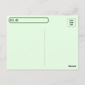 Postkruising Brooklyn's Garden Party - Weimaraner Briefkaart (Achterkant)