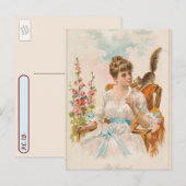 Postkruising -  foto's van Pet Squirrel Fine Art Briefkaart (Voorkant / Achterkant)