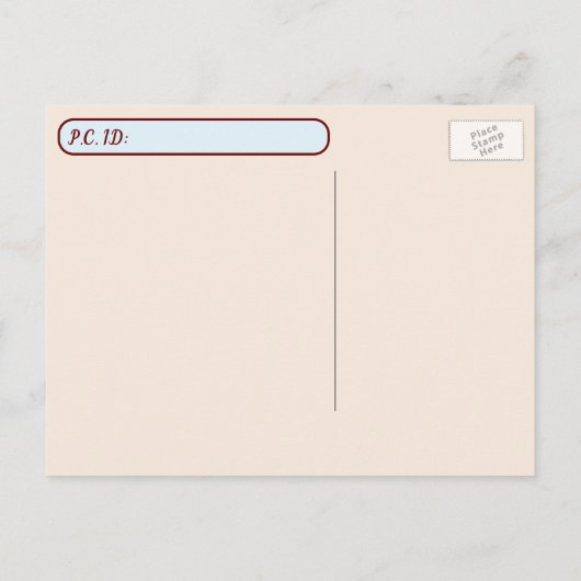 Postkruising -  foto's van Pet Squirrel Fine Art Briefkaart (Achterkant)