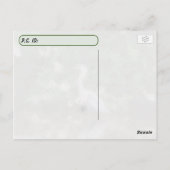 Postkruising Great Blue Heron en Alligator Briefkaart (Achterkant)