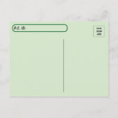 Postkruising - Het Briefkaart van de Cottonmouth v (Achterkant)