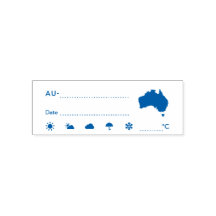 Postkruising-ID AU Australië Weatherdatum
