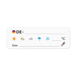 Postkruising ID DE Germany Weather Date ラ ル Etiket