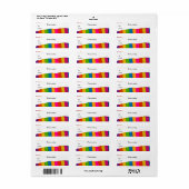 Postkruising-ID Maililing Labels (Full Sheet)