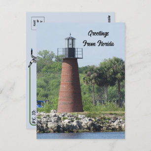 Postkruising Lighthouse Lake Tohopekaliga Florida Briefkaart