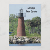 Postkruising Lighthouse Lake Tohopekaliga Florida Briefkaart (Voorkant)